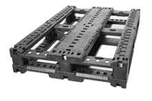 Plastic Shipping pallet for beverages