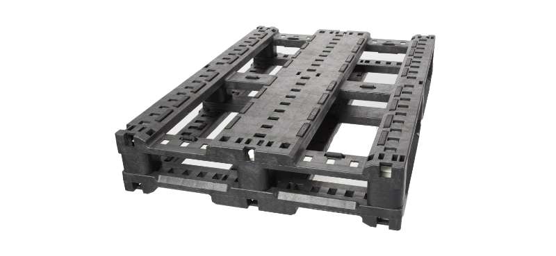 Keg Pallet Top View