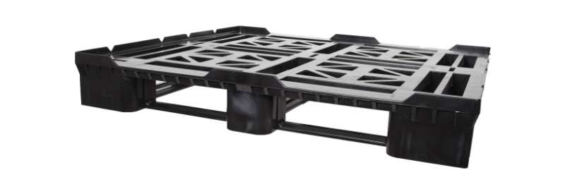GS DRL 48x45 Partial lip pallet top view.